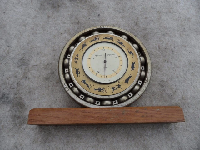 altes DDR Kugellager Deko Wetterstation Trabant Wartburg Barkas Framo B1000 IFA