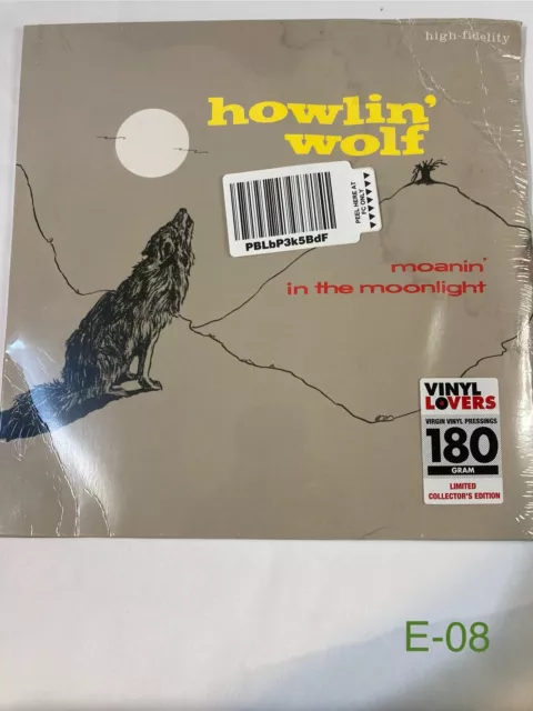 Howlin' Wolf Moanin' in the Moonlight (Vinyl) Bonus Tracks  12" Album