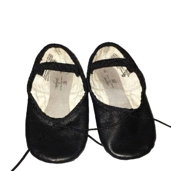 American Ballet Theatre Spotlights Ballet Shoes Girls Size 9.5 Black