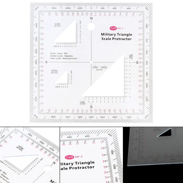 Navigation Scale SCALE MAP READING Land Navigation Topographical Map Scale for UTM/MGRS ...