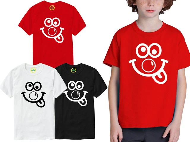 Kids Adults Unisex Red Nose Day T-Shirt 2023 Smile Comic Relief Boys Girls Funny