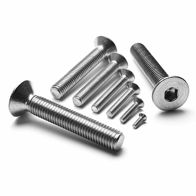 SENKKOPFSCHRAUBEN EDELSTAHL M4 DIN 7991 Innensechskant V2A A2 V4A A4 VA
