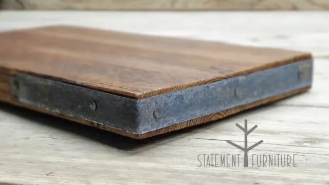 ✅ Reclaimed Rustic Wood Scaffold Shelf  / Shelves; Old Timber Industrial Board