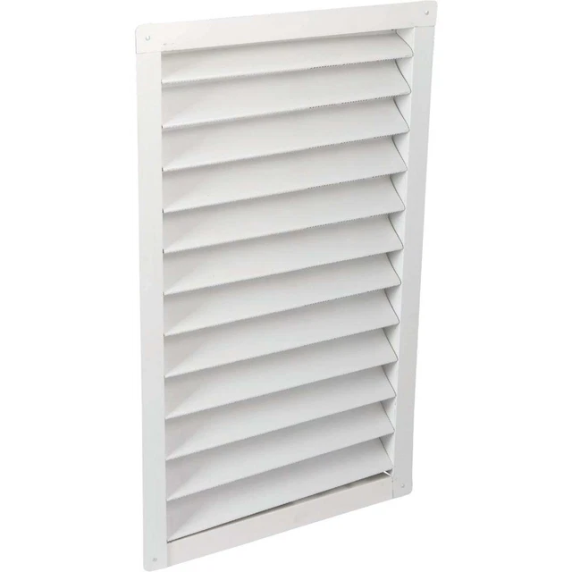 Air Vent 14" x 24" Rectangular White Gable Attic Vent 81232 Pack of 6 Air Vent