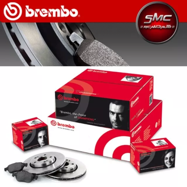 Kit Dischi freno Opel Corsa d 1.3 cdti 55kw e 1.2 + pastiglie BREMBO Anteriori