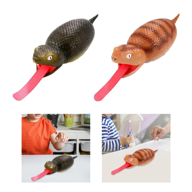 Tricky Squeezing Snake Toy Finger Press Toys for Holiday Present Party