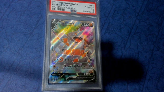 Rhyperior V 095/189 – Darkness Ablaze Ultra Rare Full Art Pokemon Card (NM)