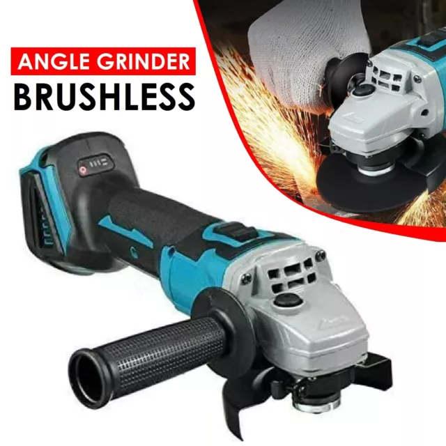 Brushless Angle Grinder 800W Cordless Angle Grinder 100mm Cutting Polishing