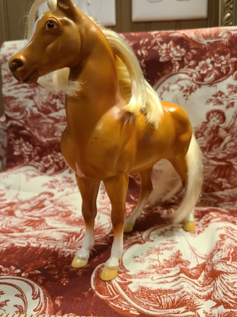 RARE VTG Style Breyer toy horse ponies dapples with brushable hair