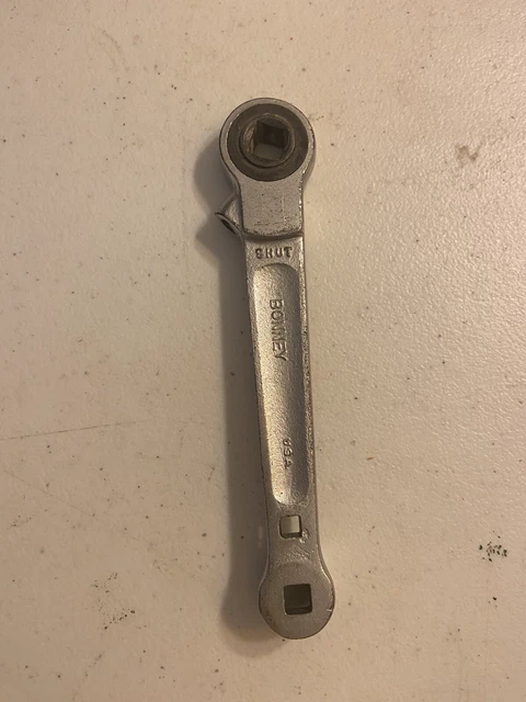 Vintage Bonney Tools USA Refrigerator Ratchet Tool No RF25