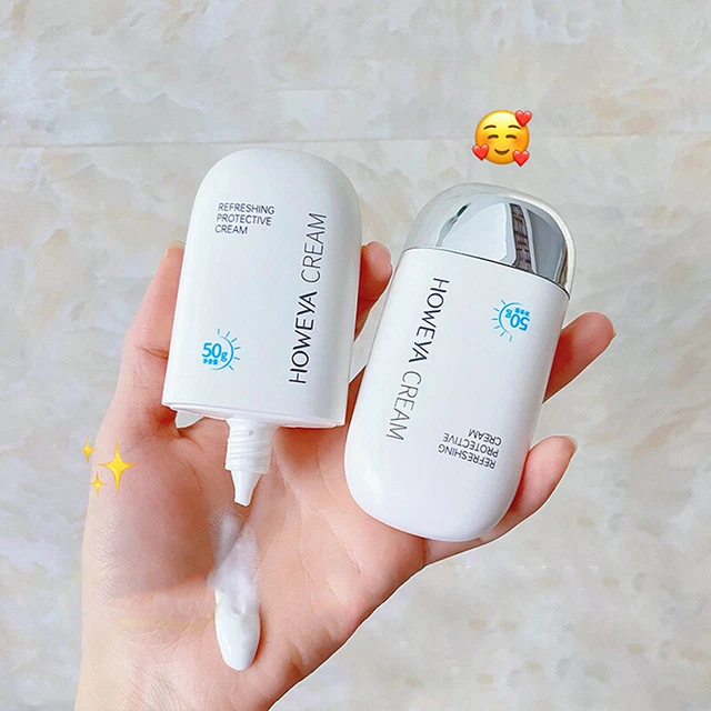 50 g crema solare sbiancante UV SPF50 + crema solare PA + idratante anti-invecchiamento