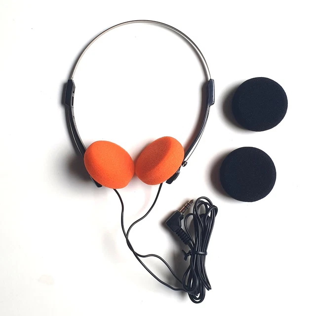 CASQUE WALKMAN STYLE vintage années 80 - 90 - Noir – Neuf, jamais servi
