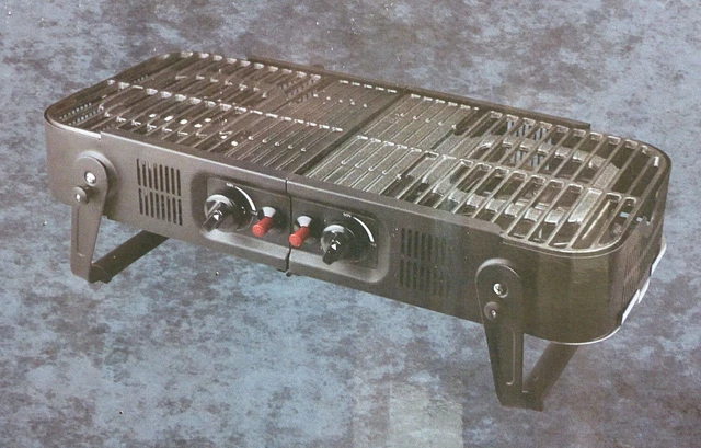 Faltbarer Gasgrill inkl. Transporttasche Campinggrill Grill Piezo-Zündung / NEU!