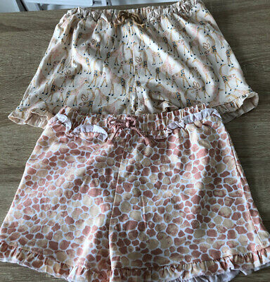 Girls shorts, bundle Of  2 by TU age 4/5 years,