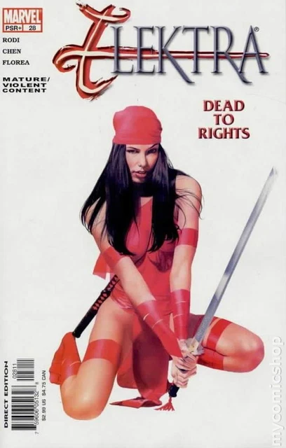 Elektra #28 VG 2003 Stock Image Low Grade