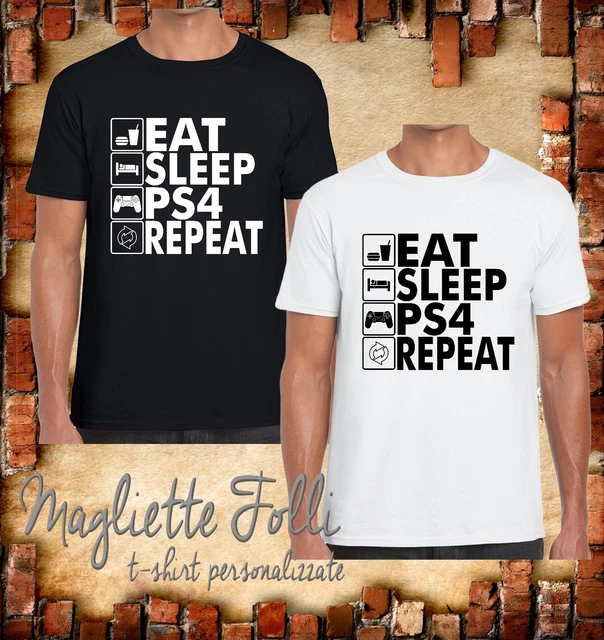 T-shirt uomo da ragazzo cotone Maglietta Gamer divertente Idea regalo per Gaming