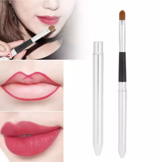 Travel lip brush retractable smooth portable for lipstick application :√ ∫.