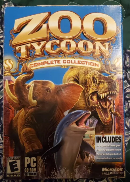 ZOO TYCOON: COMPLETE Collection (PC, 2009) Brand New Not Opened $29.95 -  PicClick