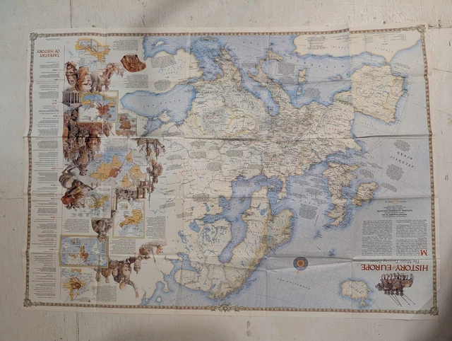 HISTORY OF EUROPE MAP+ EUROPE POLITICAL MAP National Geographic ...