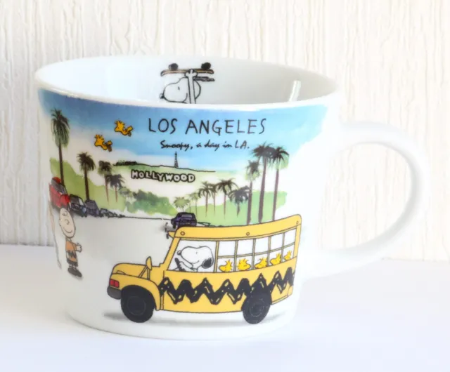 Snoopy PEANUTS World Travel Mug Los Angeles Shimizu Tougyou