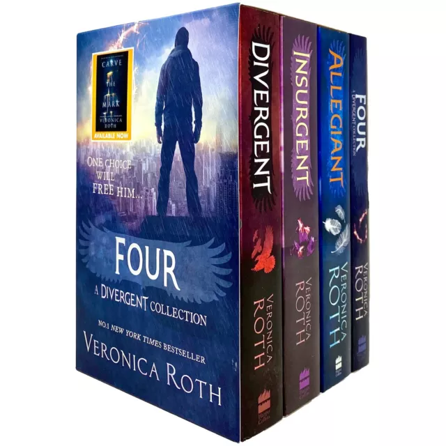 Divergent Series Complete 4 Books Collection Box Set By Veronica Roth PB NEW