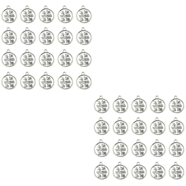 40 Pcs christmas DIY charm pendant set Emaille-Weihnachtsanhänger Santa Charms