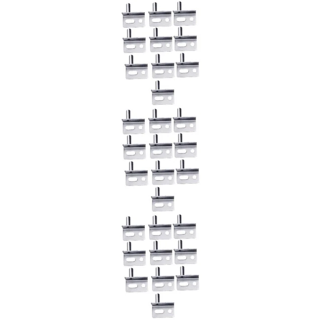 30 PCS Coin Charnières Charnière de porte Charnière à pivotement robuste pour