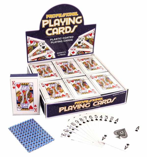 Pont De Classique Jouer Cartes - Poker Jeu Casino Revêtement Plastique Enfants