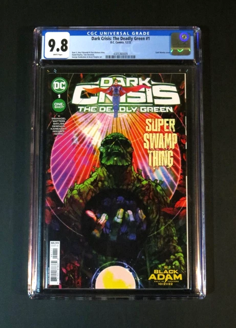DARK CRISIS THE DEADLY GREEN #1 CGC 9.8 NM Swamp Thing Justice League DC 2022