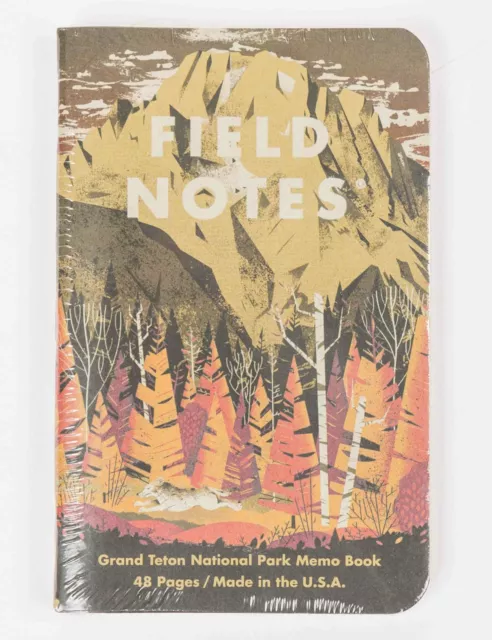 Field Notes National Parks Notebooks (3 Pack) - Series D