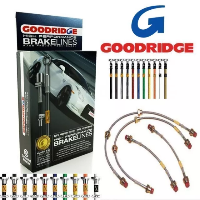 Goodridge Kit Durite Frein SFE0305-4C pour Ferrari 348 1989-1995