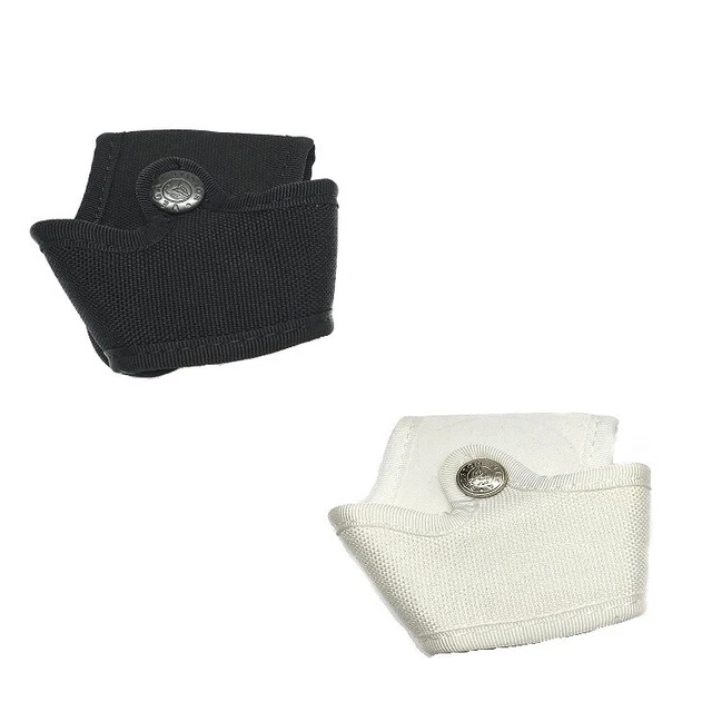 1P24 Porta Manette Più Tasca Generica. In Pelle Tipo Polizia Di Stato. Pelle 100 - Foto 2