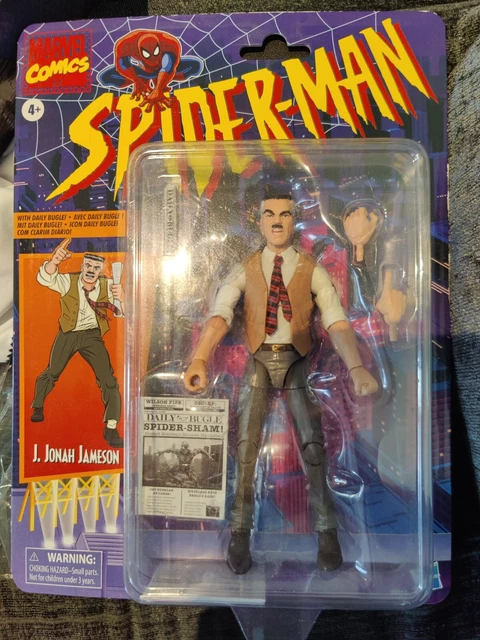 Spider-Man No Way Home Marvel Legends J. Jonah Jameson 6-Inch Action Figure