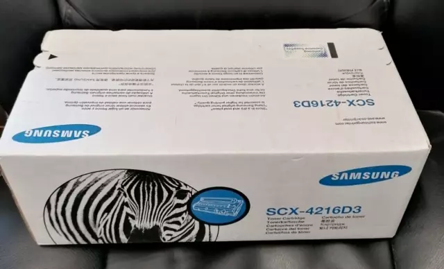 SAMSUNG SCX-4216D3 TONER CARTRIDGE ORIGINAL/GENUINE ** New in box Sealed**