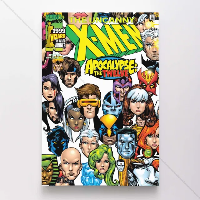 Uncanny X-Men Poster Canvas Vol 1 #376 Xmen Marvel Comic Book Art Print