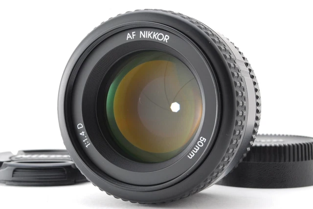 [MINT w/Cap] Nikon AF Nikkor 50mm f1.4 D Prime Standard Lens From JAPAN #100201