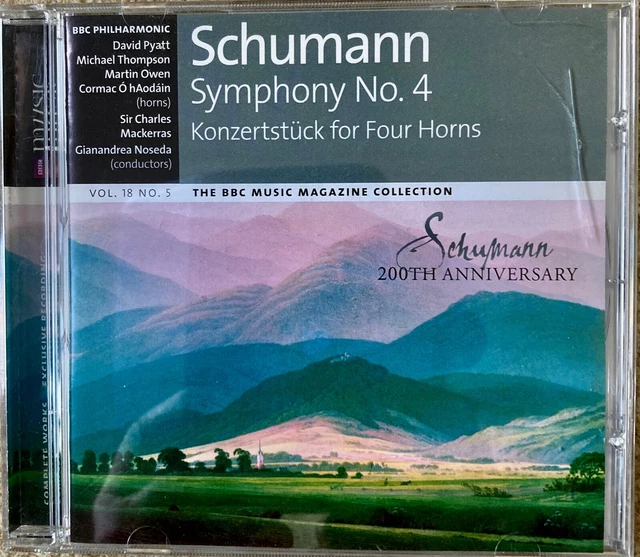Schuman: Symphony No. 4 - Konzertstuck for Four Horns - Complete Works CD ~ A04
