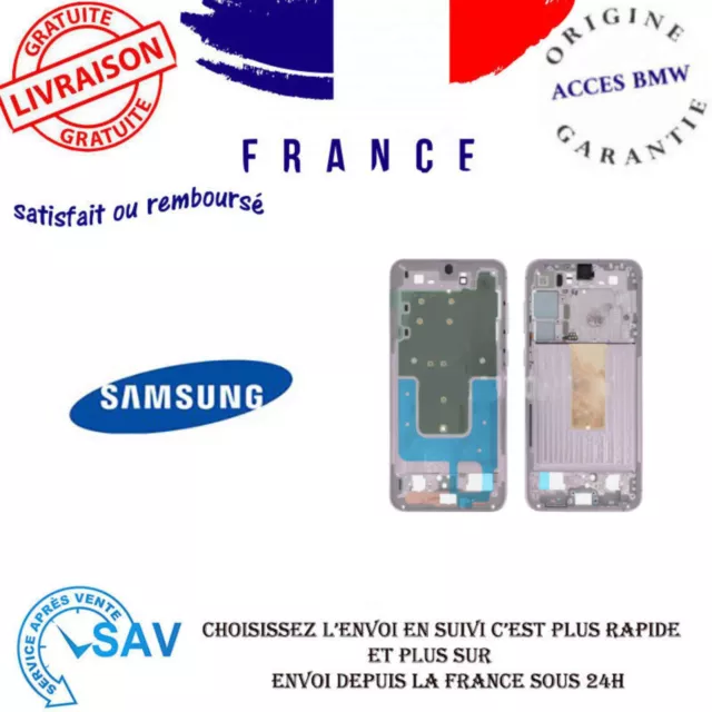 Original Châssis Central Rose Pour Samsung Galaxy S23+ (S916B)