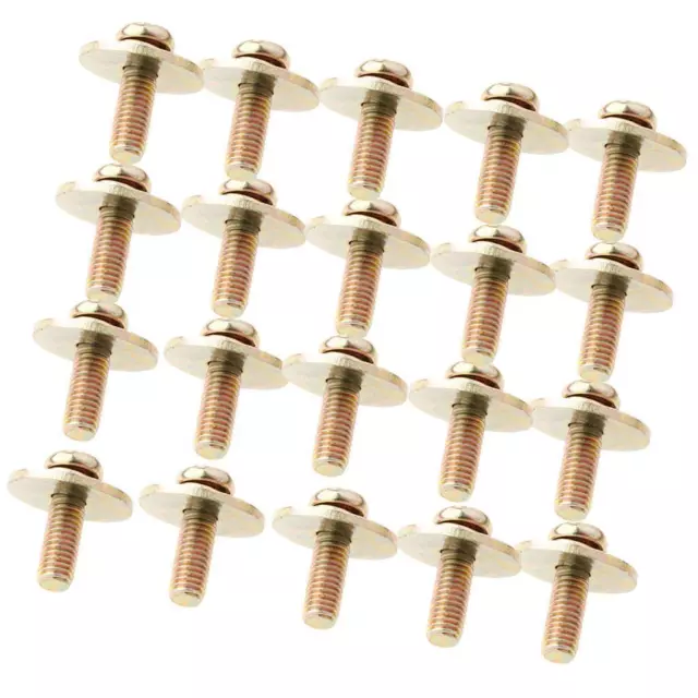 20pcs/ Bass  Snare Drum Lug Claw Hooks Mounting Screws for Dummers