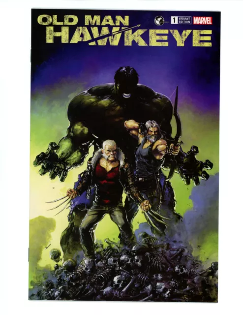 Old Man Hawkeye #1 - Clayton Crain Trade Dress Variant - 2018 Marvel