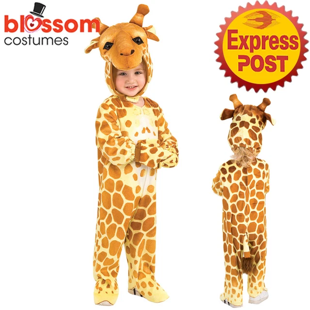CK1738 Giraffe Toddler Costume Jungle Animal Book Week Jumpsuit Kid Child Outfit