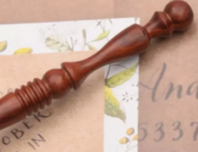 Wood English Oblique Antique Calligraphy Scrip Dip Pen Nib Copperplate Holder B 3
