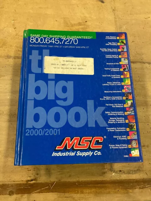 MSC Big Book 2000/2001 Great Condition