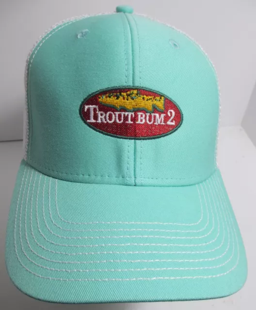 TROUT BUM2 BUM 2 Fly Fishing Hat Trucker Snapback Utah USA Embroidery Cap  #bm $21.95 - PicClick