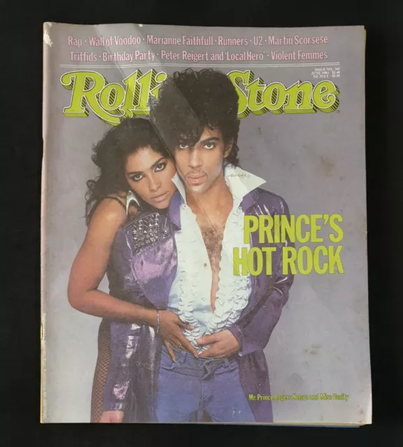 ROLLING STONE - Vintage Entertainment Magazine No.365 June 1983 Cover PRINCE