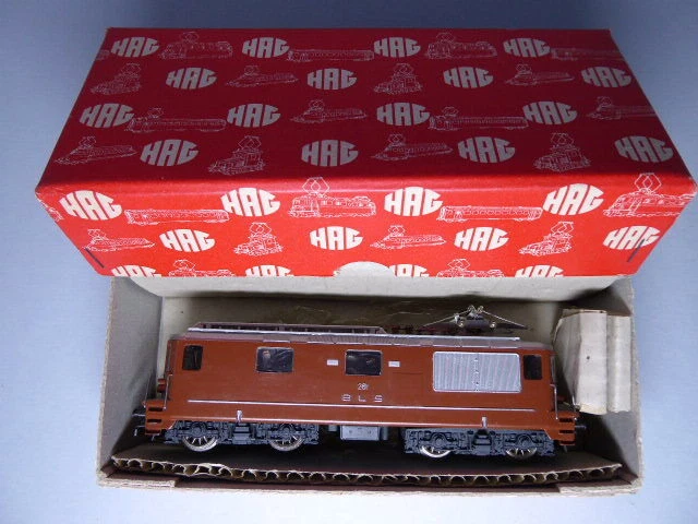 Locomotive électrique hag 221 re 4/4 I de la série sbb ho gs analogique avec emballage d'origine - Modélisme