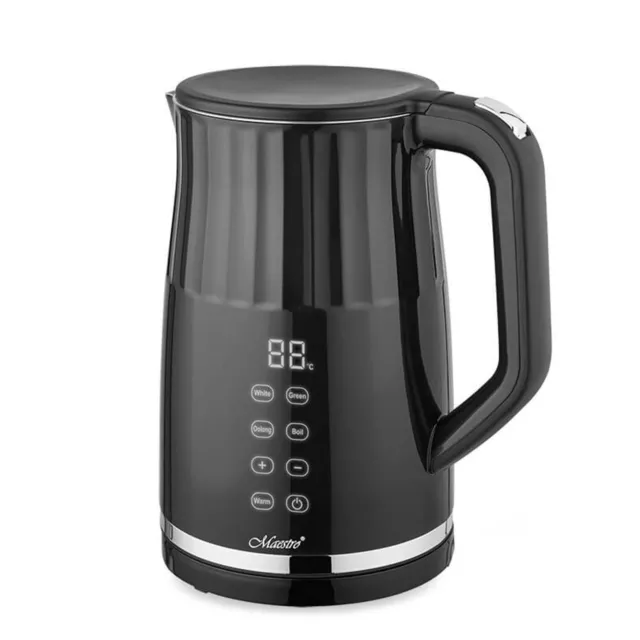 Cordless Electric Kettle Modern 1.7L Temperature Control Touch Control 2200W UK