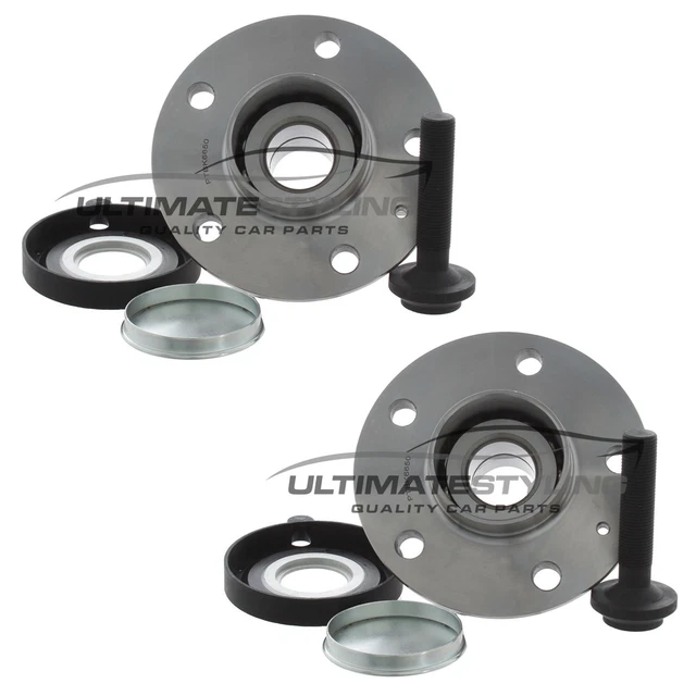 thumbnail image 2 of Rear Wheel Bearing Hub Kit With ABS – Vauxhall Corsa D 2010-2015, Drum Brake 2 of 2