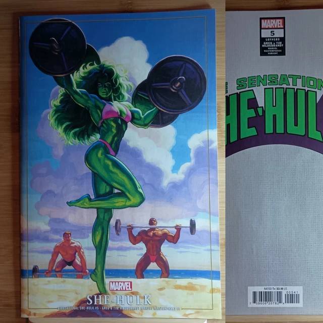 2025 MARVEL COMICS Sensational SheHulk 5 Hildebrandt Masterpieces