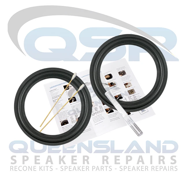 10& FOAM SURROUND Repair Kit to suit Realistic Speakers Pro300 T120 (FS